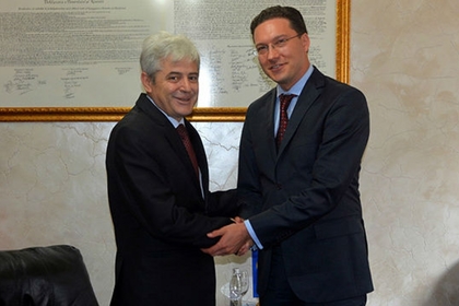 Working visit of Minister Daniel Mitov to the Republic of Macedonia